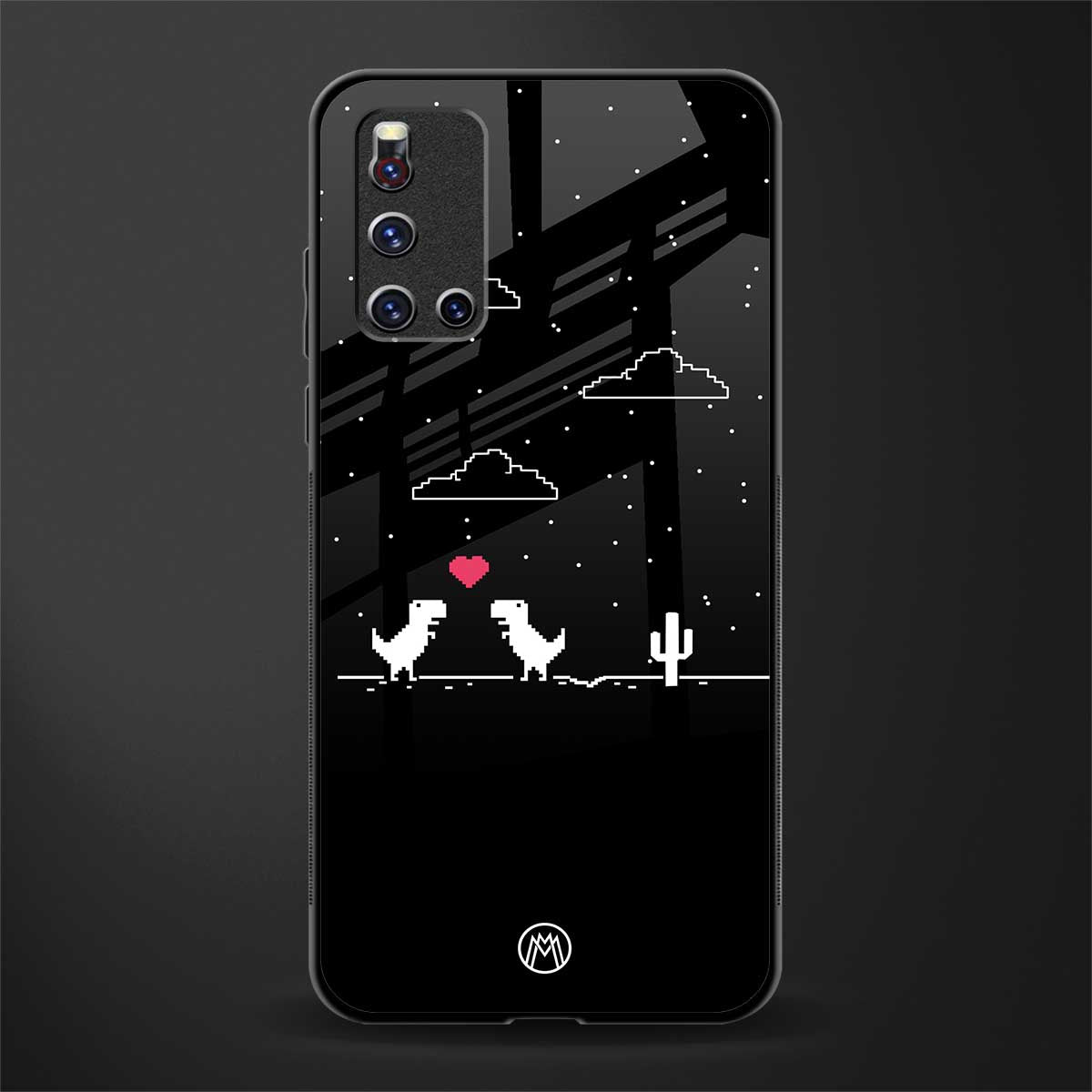 t-rex glass case for vivo v19 image