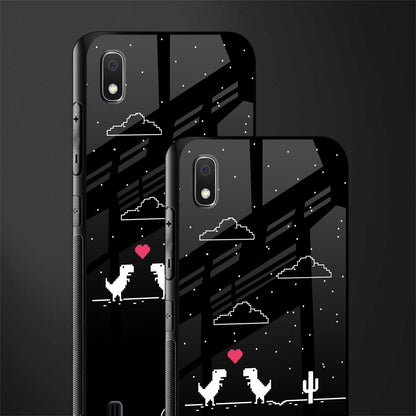 t-rex glass case for samsung galaxy a10 image-2