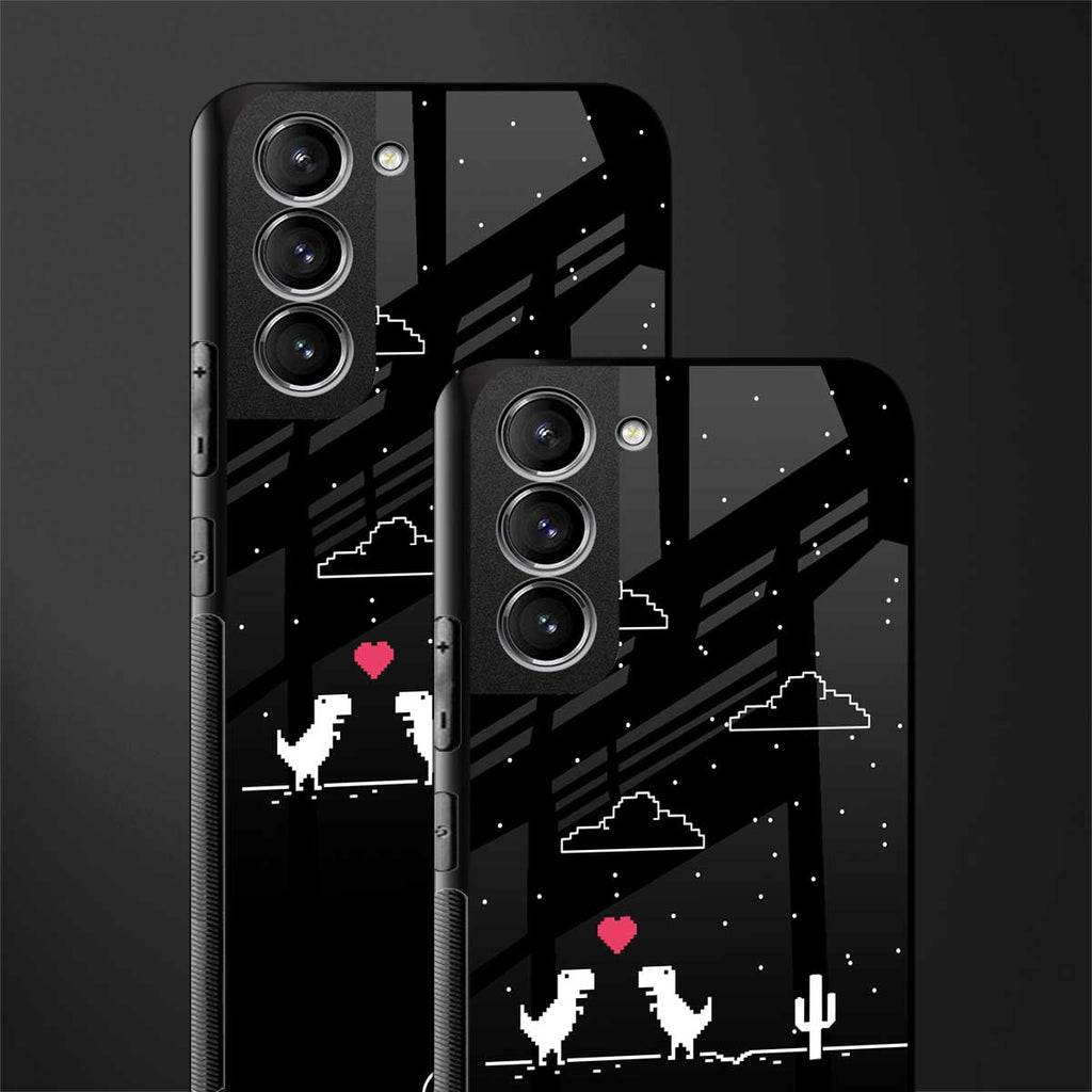 t-rex glass case for samsung galaxy s21 plus image-2