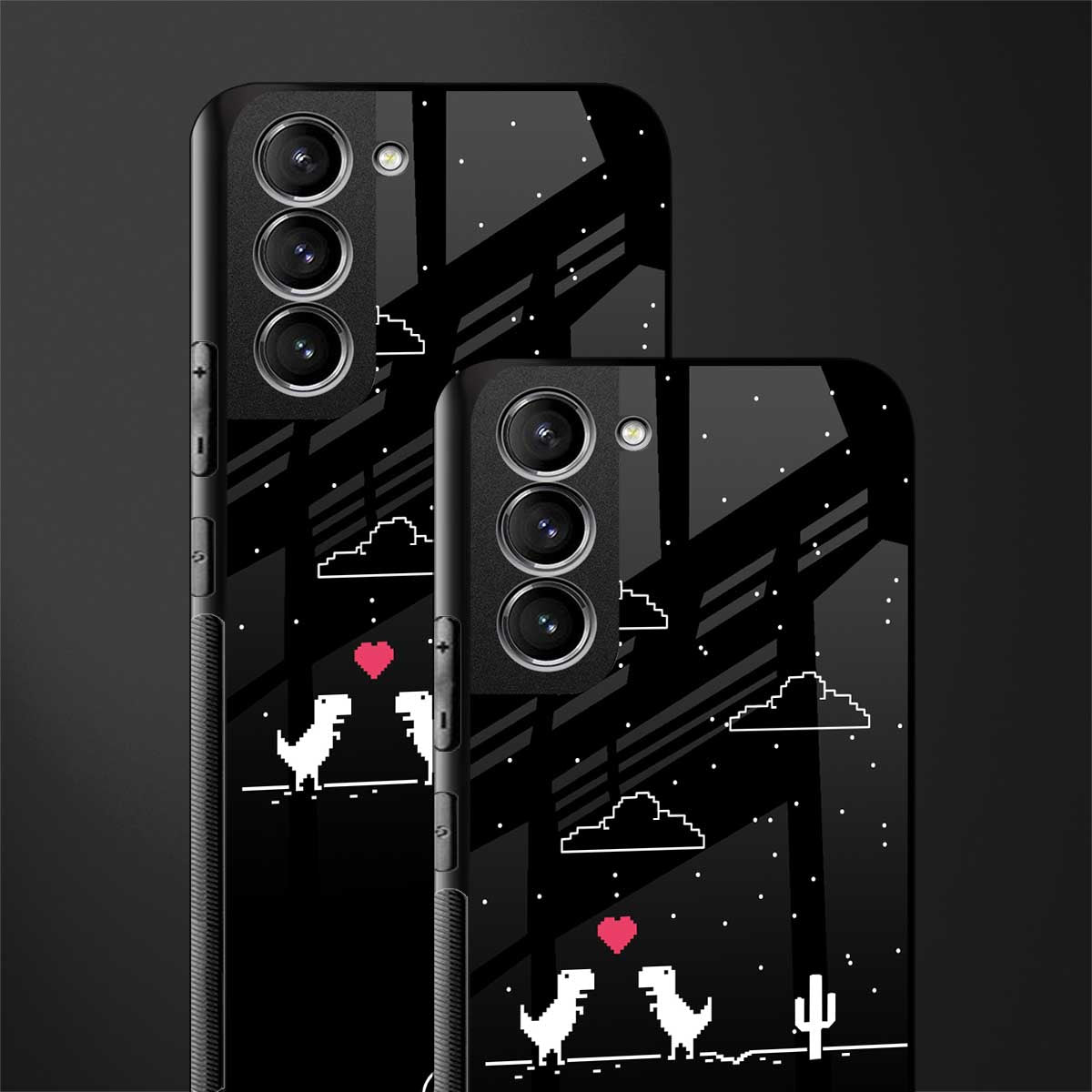 t-rex glass case for samsung galaxy s21 plus image-2