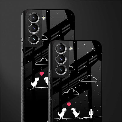 t-rex glass case for samsung galaxy s21 plus image-2