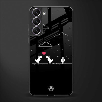 t-rex glass case for samsung galaxy s21 plus image