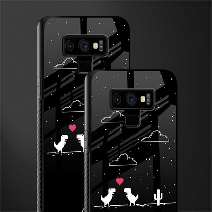t-rex glass case for samsung galaxy note 9 image-2
