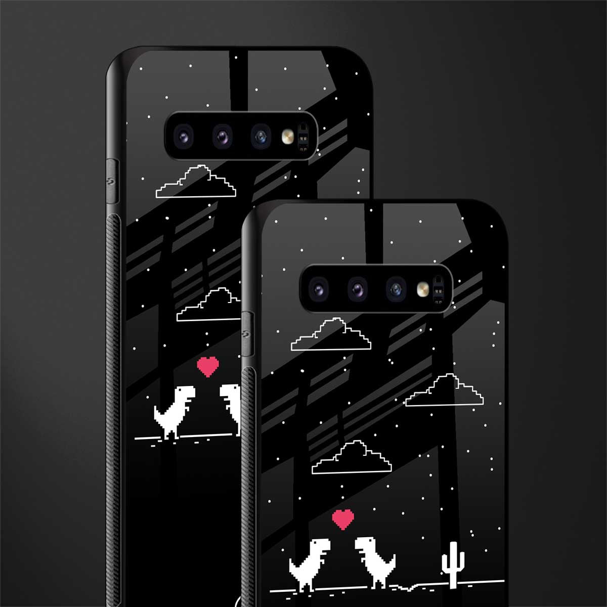 t-rex glass case for samsung galaxy s10 plus image-2