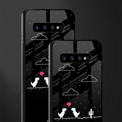 t-rex glass case for samsung galaxy s10 plus image-2