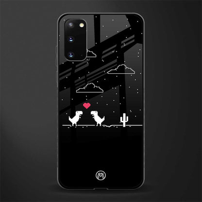 t-rex glass case for samsung galaxy s20 image