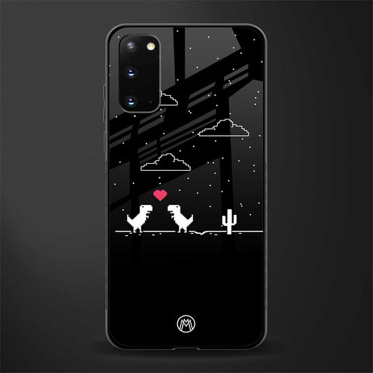 t-rex glass case for samsung galaxy s20 image