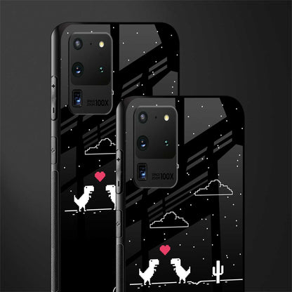 t-rex glass case for samsung galaxy s20 ultra image-2