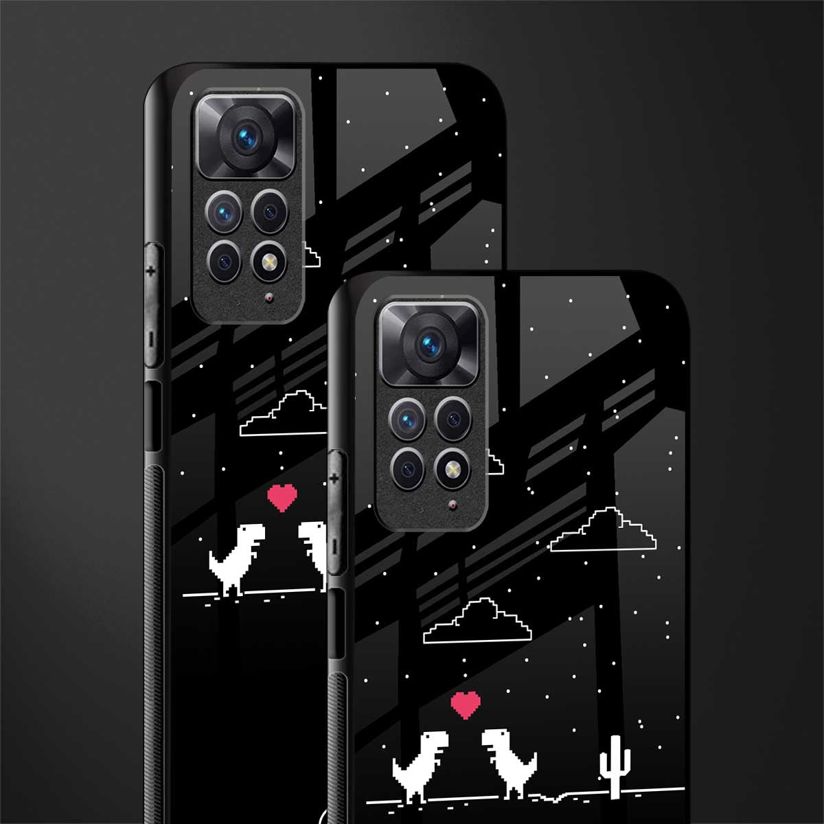 t-rex glass case for redmi note 11 image-2