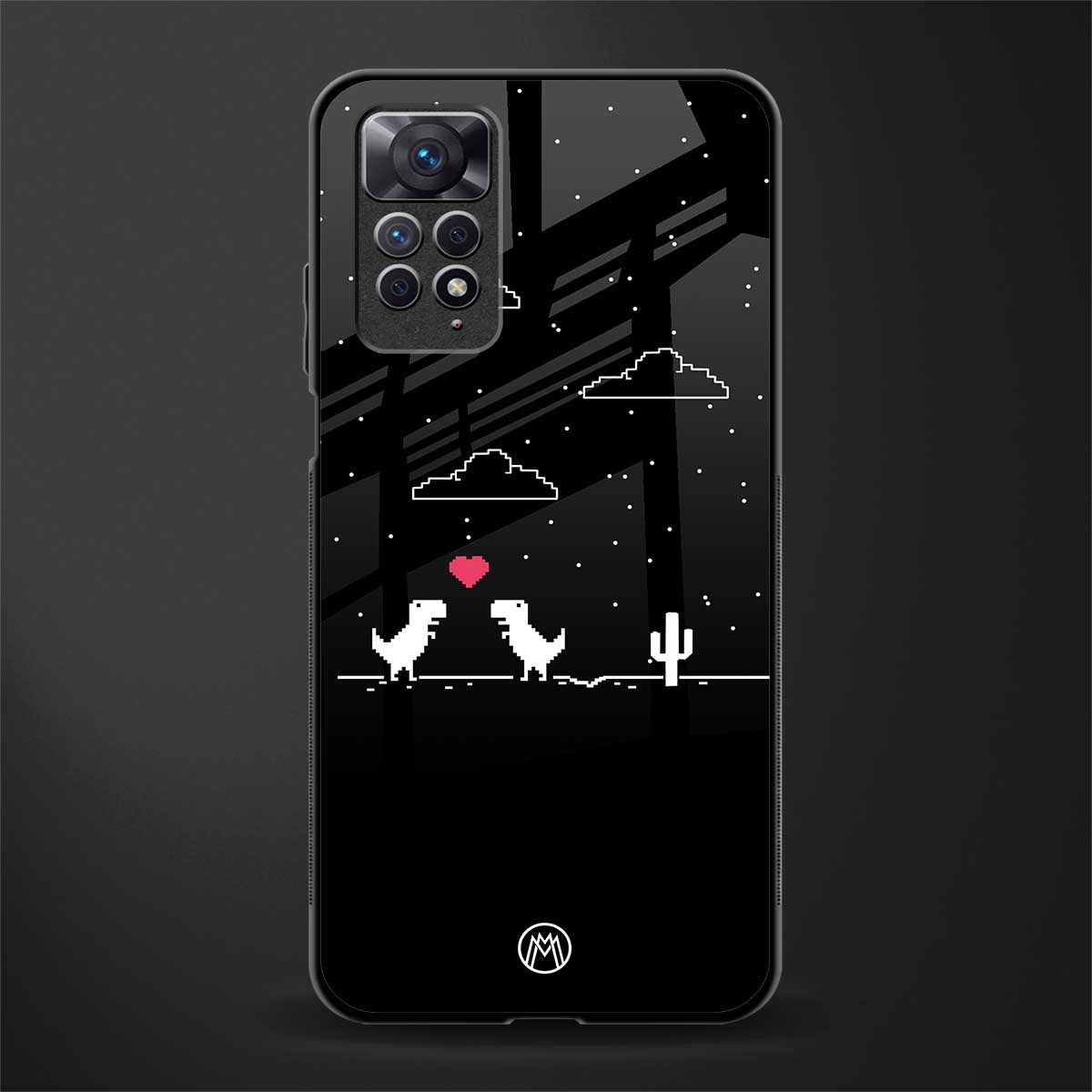 t-rex glass case for redmi note 11s image