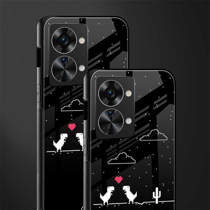 t-rex glass case for phone case | glass case for oneplus nord 2t 5g
