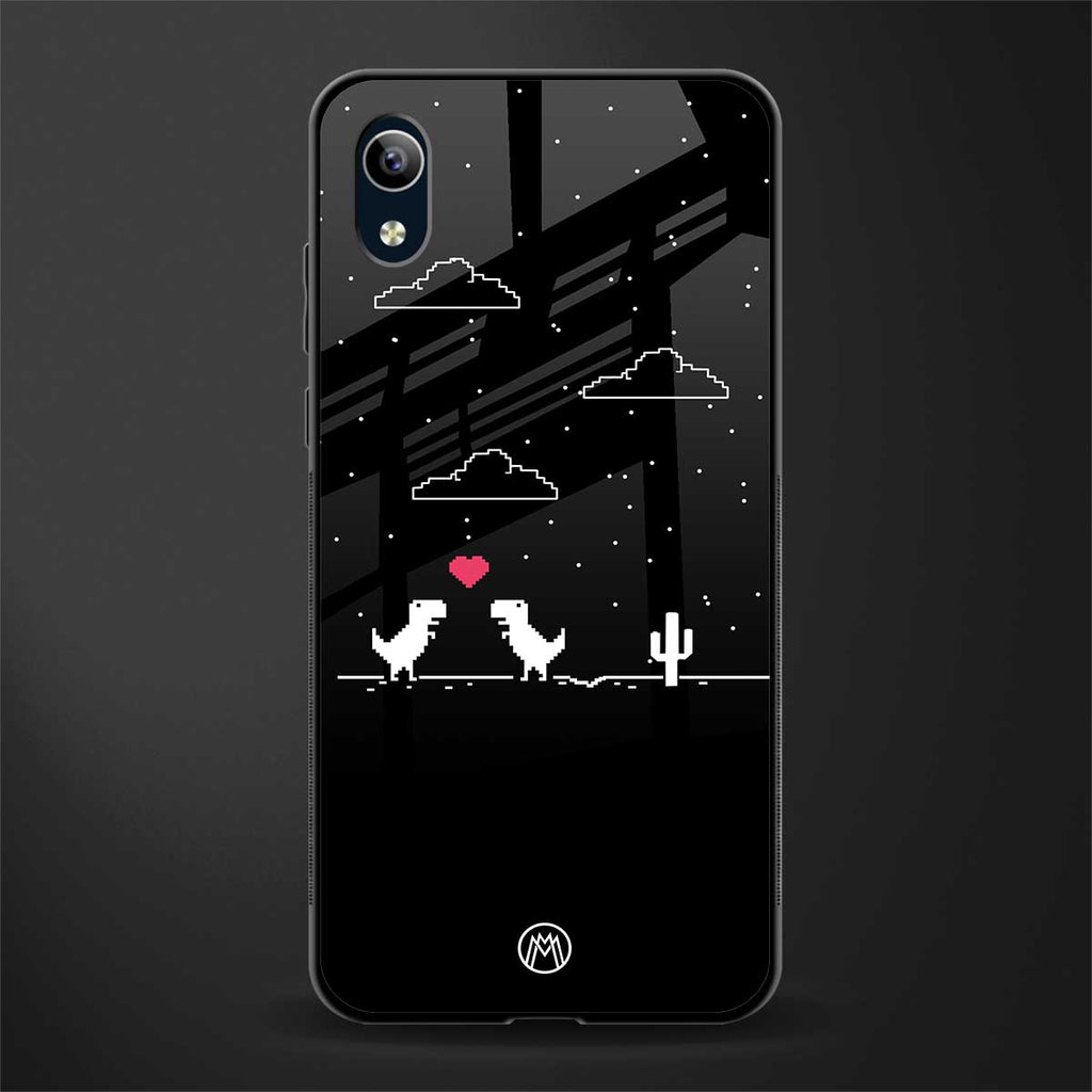t-rex glass case for vivo y1s without fingerprint image