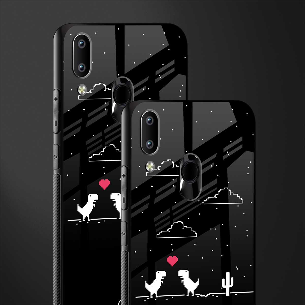 t-rex glass case for vivo y91 image-2