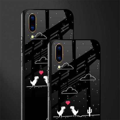 t-rex glass case for vivo v11 pro image-2