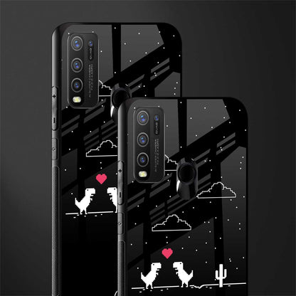 t-rex glass case for vivo y30 image-2