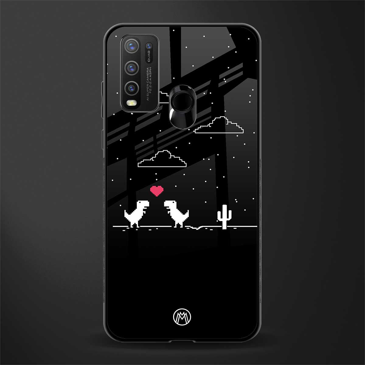 t-rex glass case for vivo y30 image