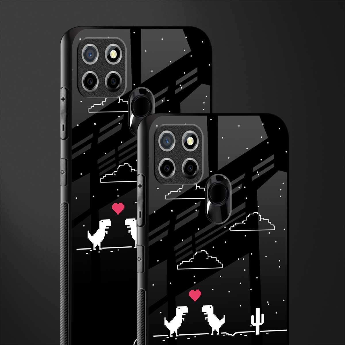 t-rex glass case for realme narzo 30a image-2
