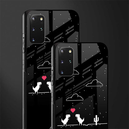 t-rex glass case for samsung galaxy s20 plus image-2