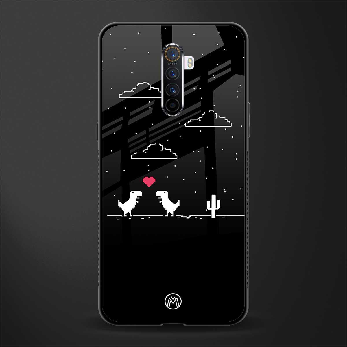 t-rex glass case for realme x2 pro image