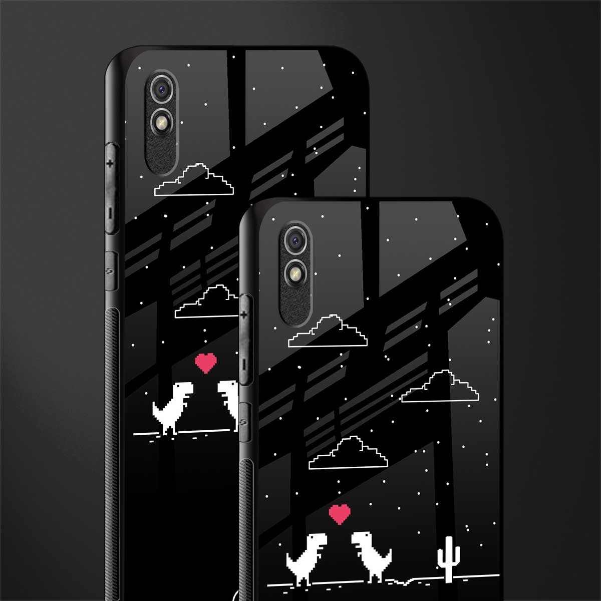 t-rex glass case for redmi 9a sport image-2