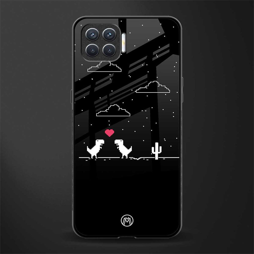 t-rex glass case for oppo f17 image