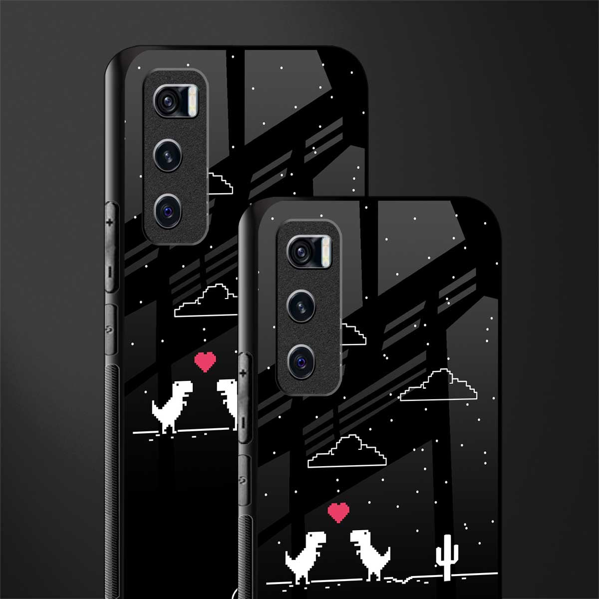 t-rex glass case for vivo v20 se image-2