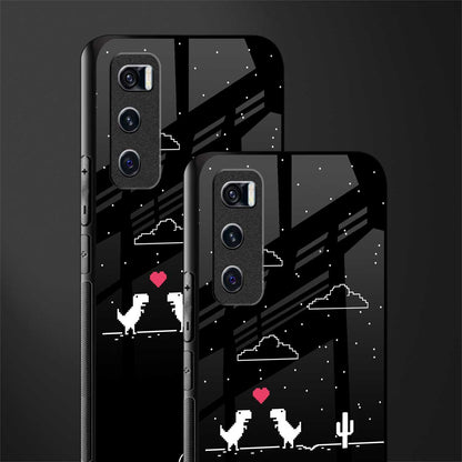 t-rex glass case for vivo v20 se image-2