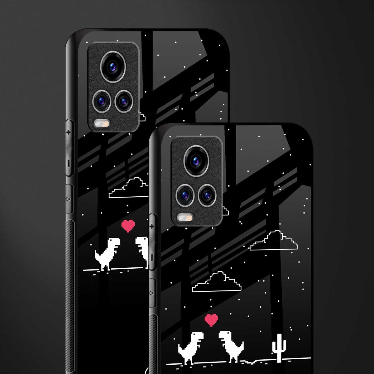 t-rex glass case for vivo v20 pro image-2