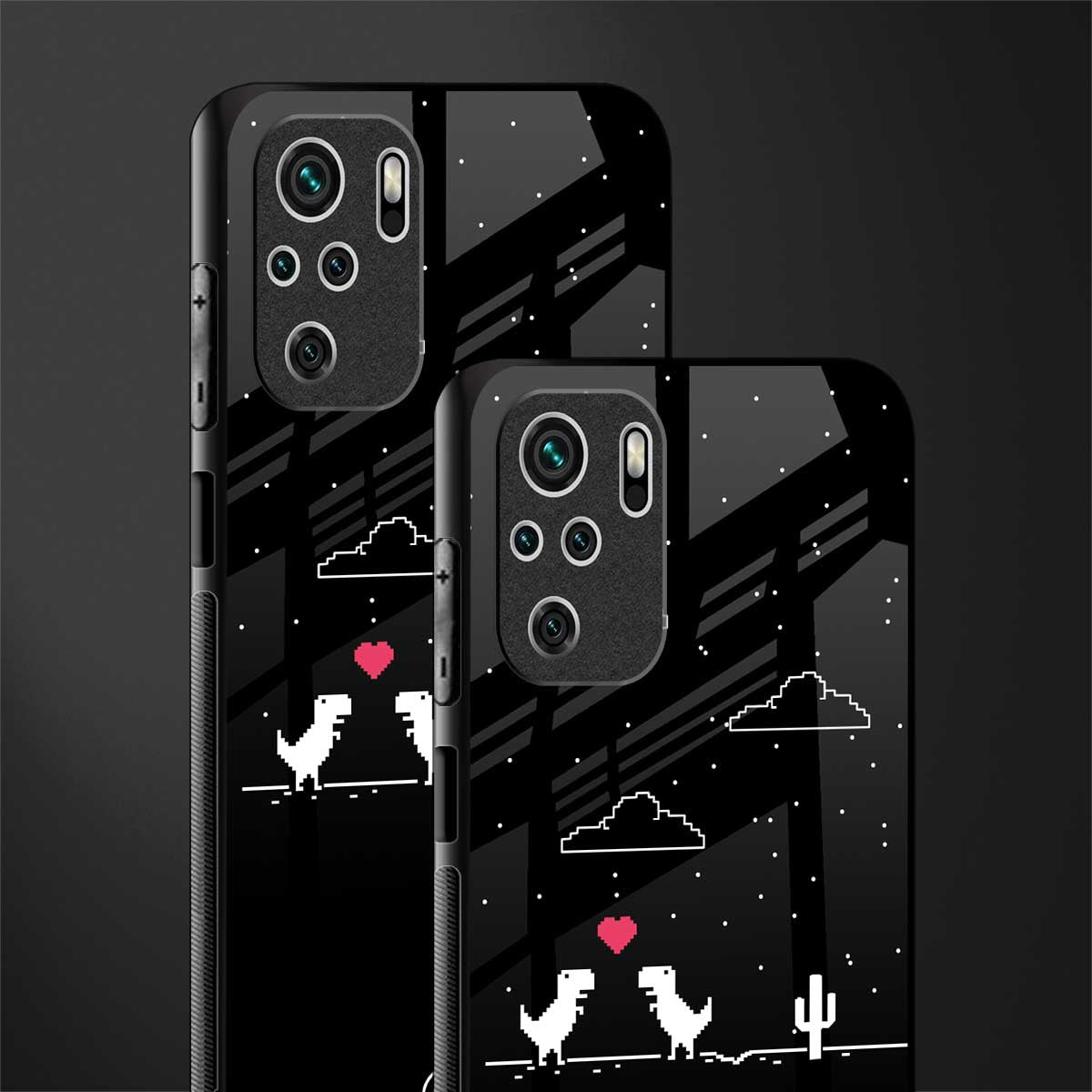 t-rex glass case for redmi note 10s image-2