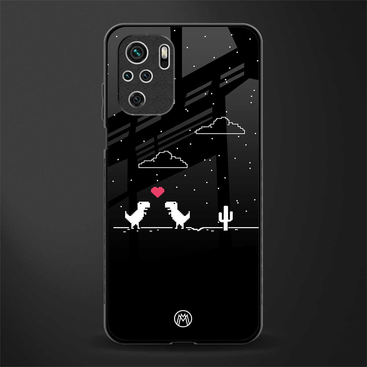 t-rex glass case for redmi note 10s image