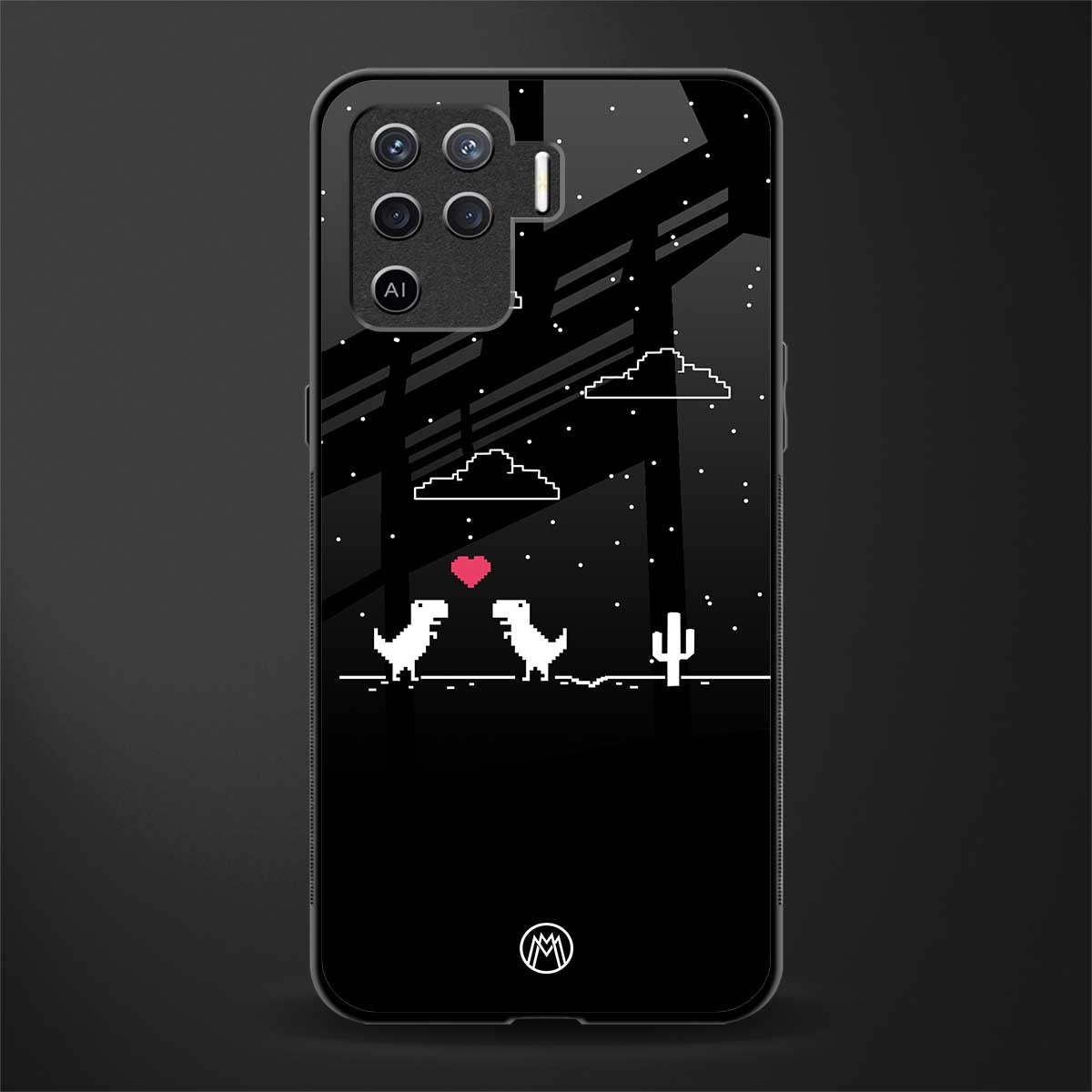 t-rex glass case for oppo f19 pro image