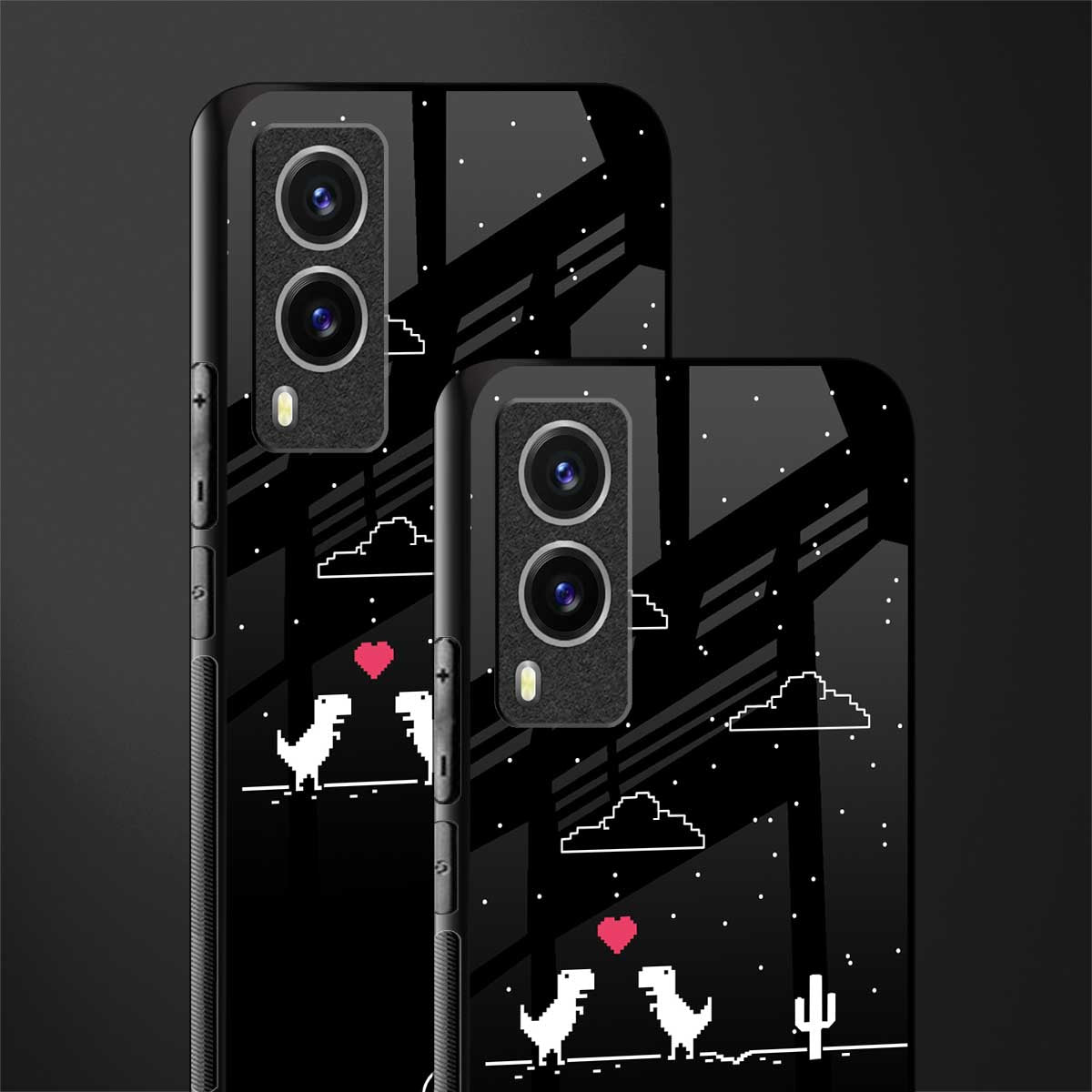 t-rex glass case for vivo v21e 5g image-2