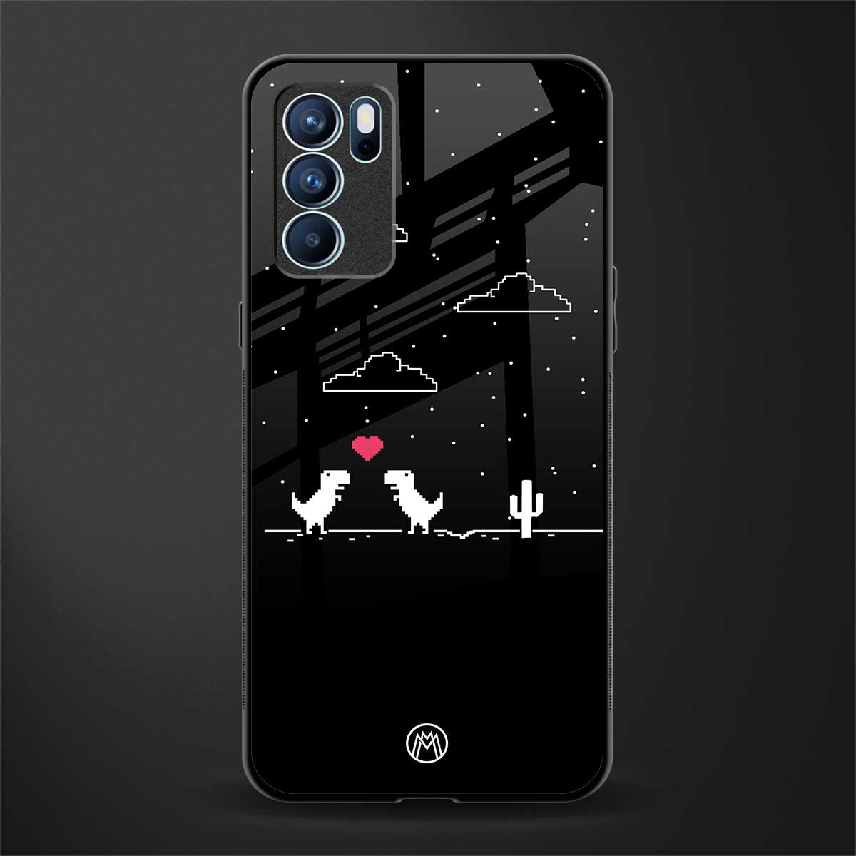 t-rex glass case for oppo reno6 5g image