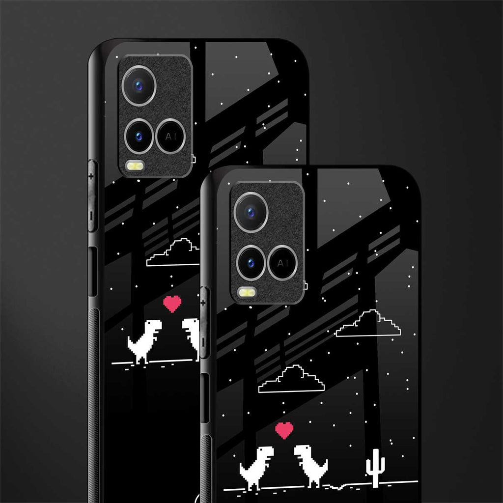 t-rex glass case for vivo y21s image-2