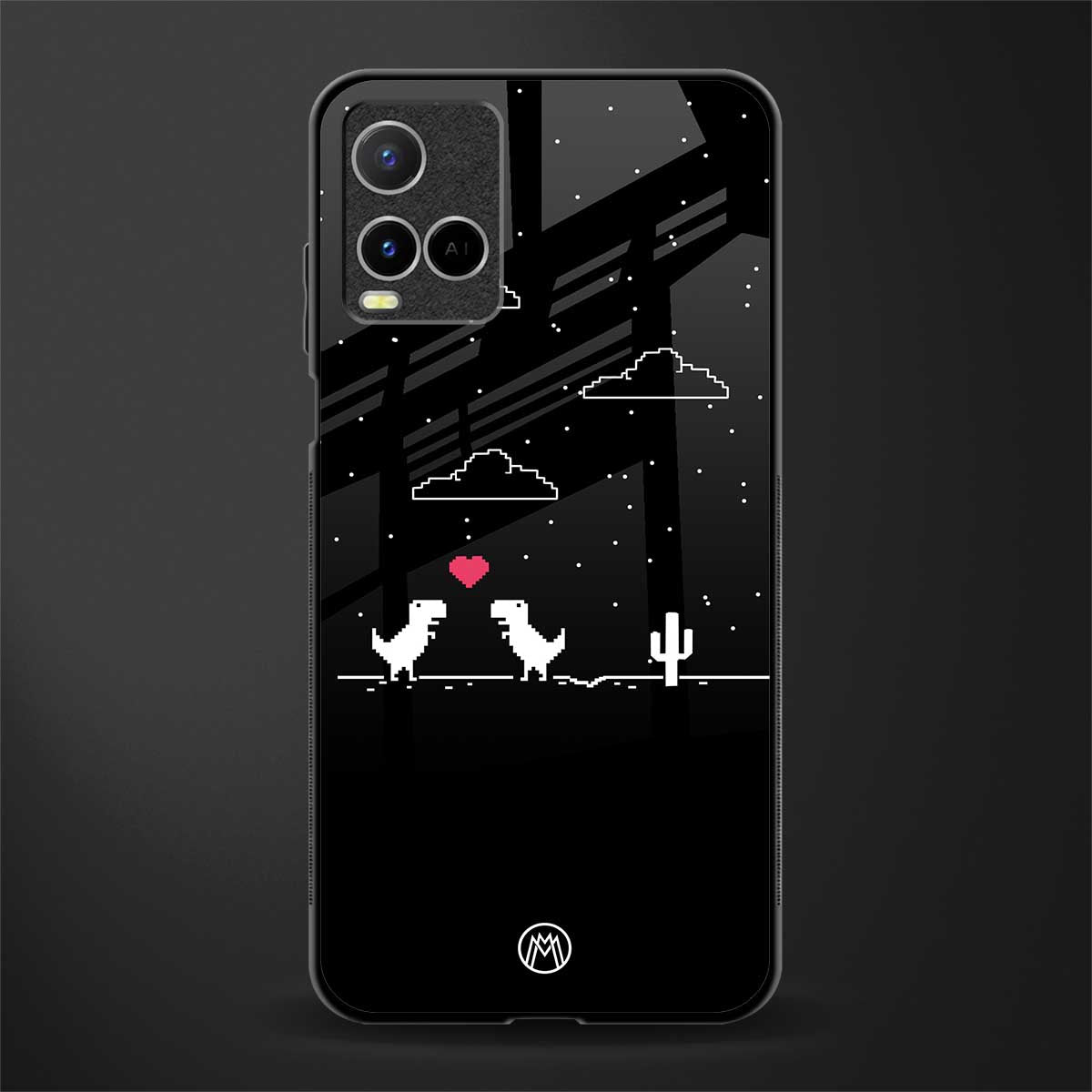 t-rex glass case for vivo y21 image