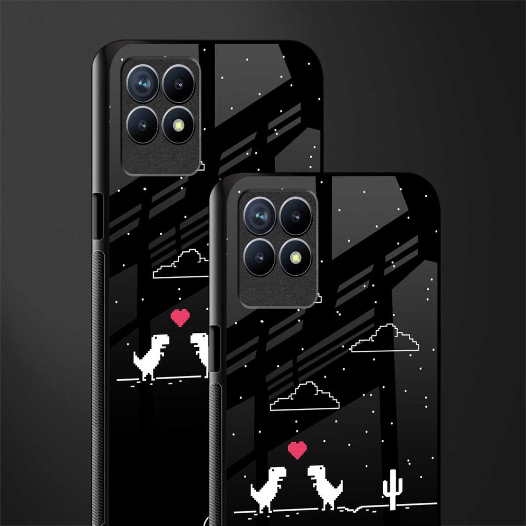 t-rex glass case for realme 8i image-2