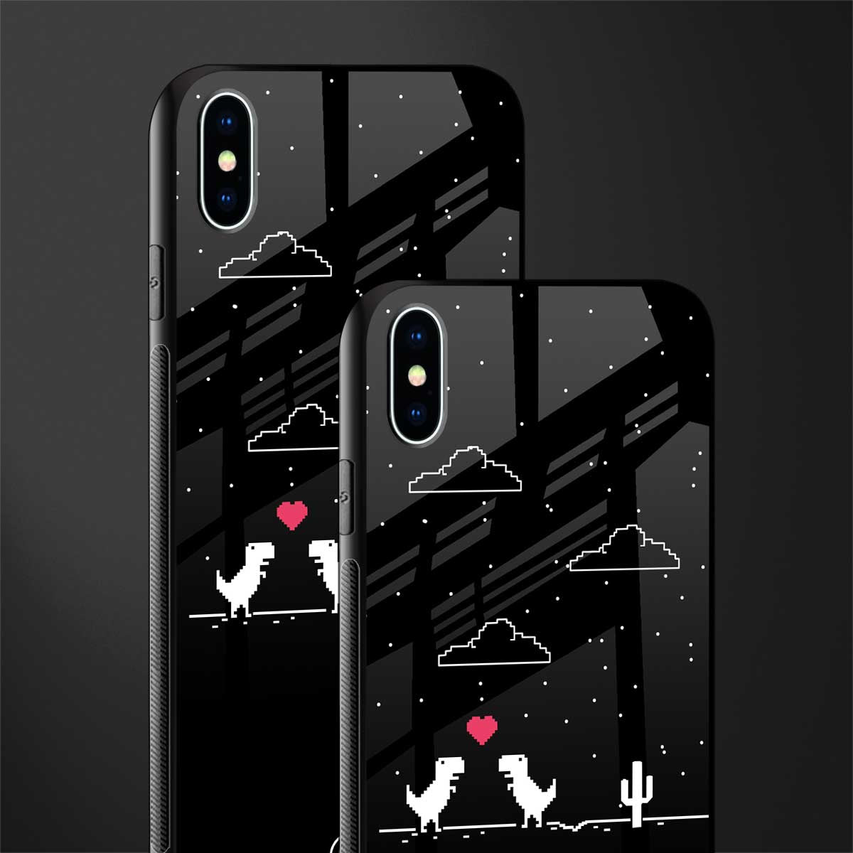 t-rex glass case for iphone xs max image-2