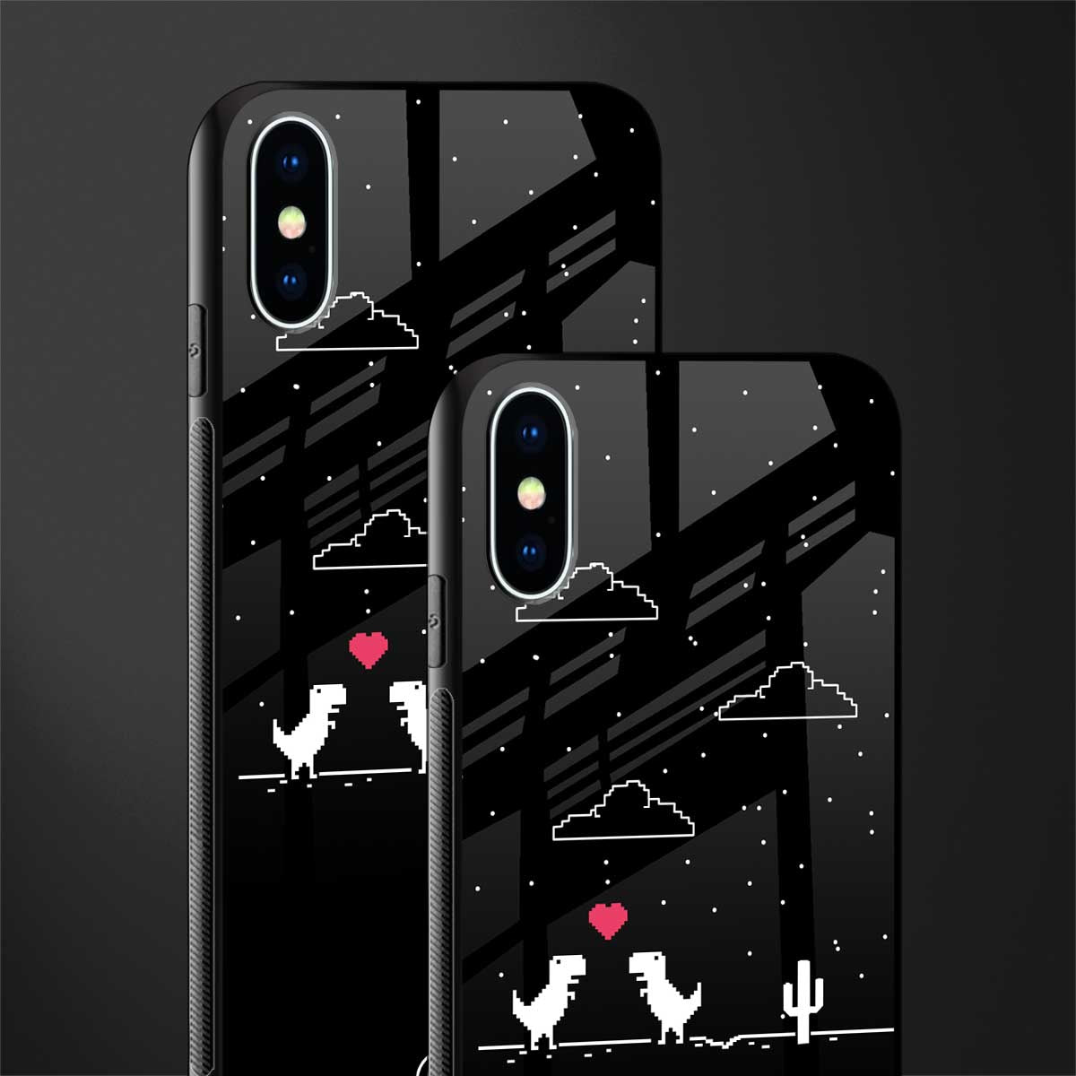 t-rex glass case for iphone x image-2