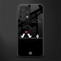 t-rex back phone cover | glass case for samsung galaxy a73 5g