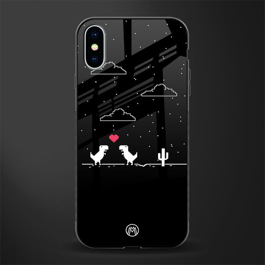 t-rex glass case for iphone x image