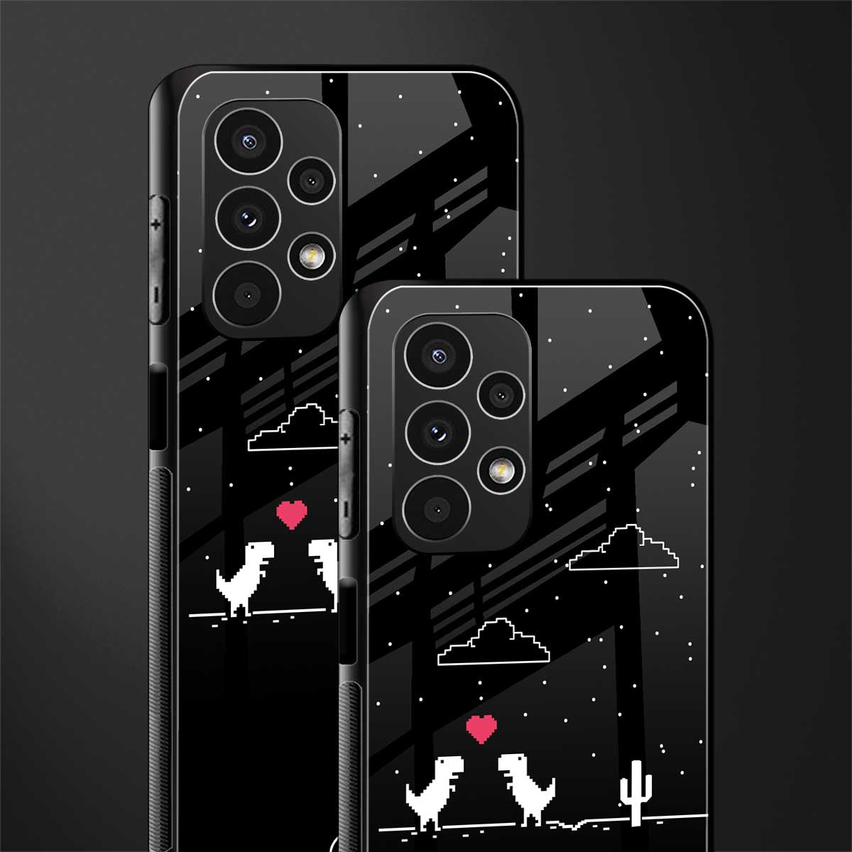 t-rex back phone cover | glass case for samsung galaxy a13 4g