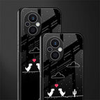t-rex back phone cover | glass case for oppo f21 pro 5g