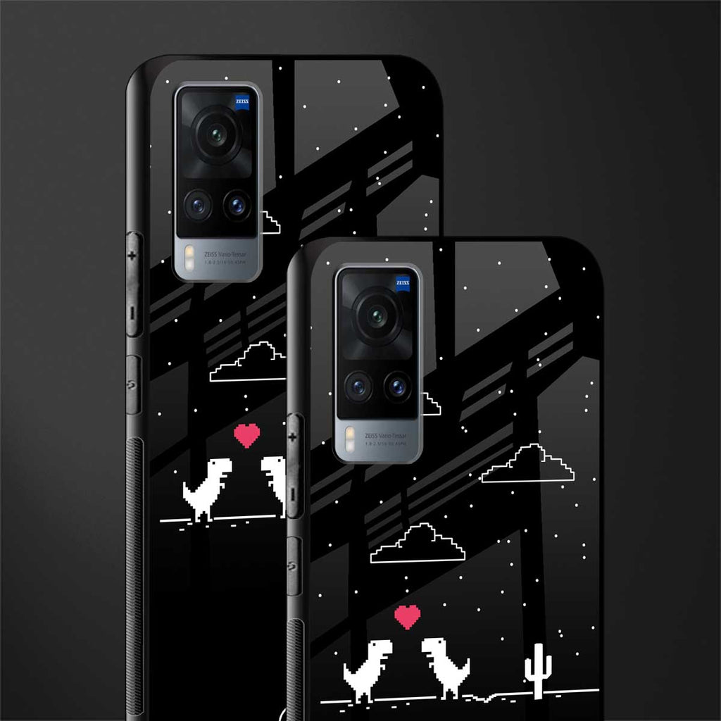 t-rex glass case for vivo x60 image-2