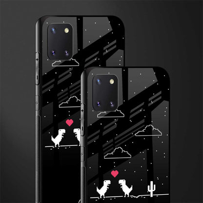 t-rex glass case for samsung a81 image-2