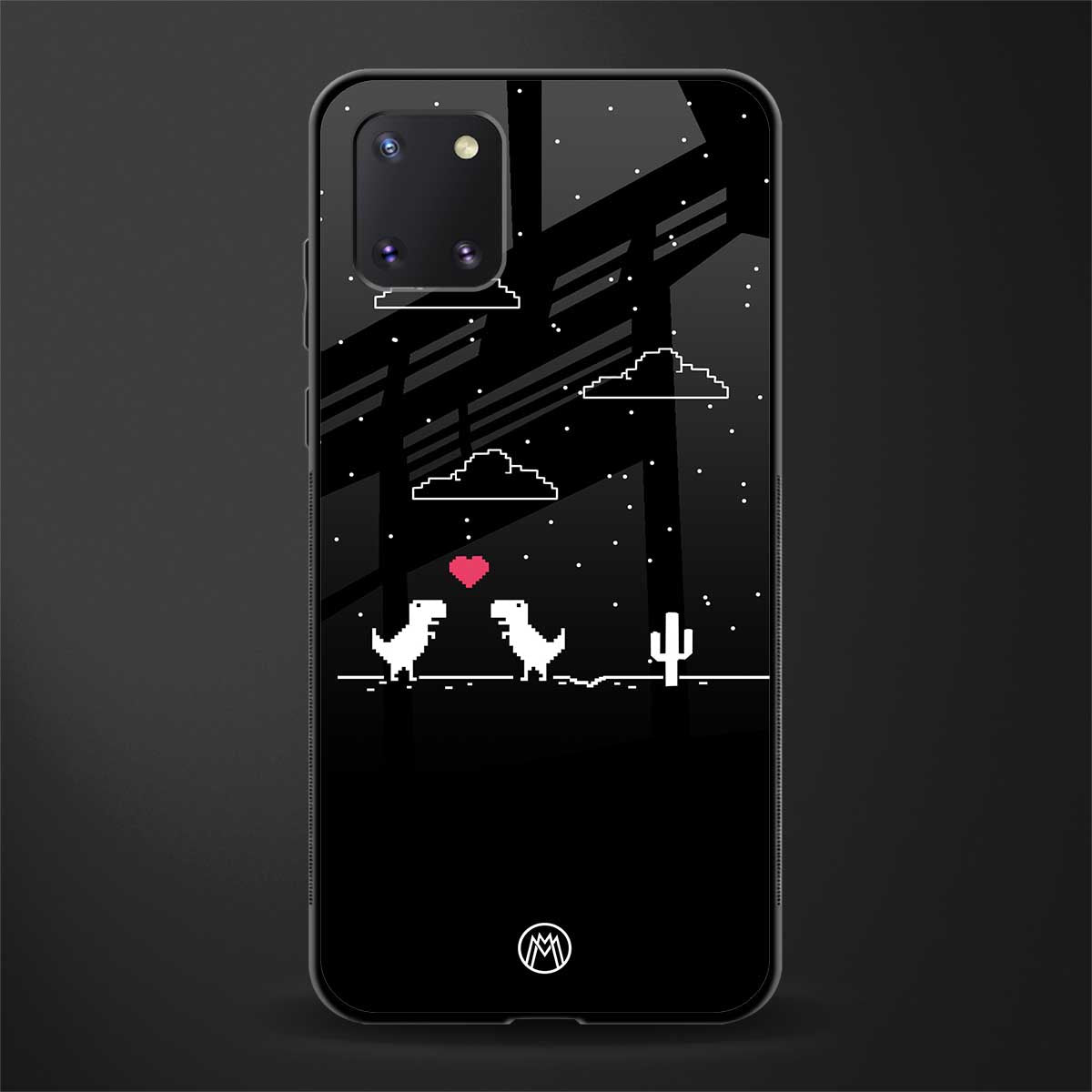 t-rex glass case for samsung a81 image