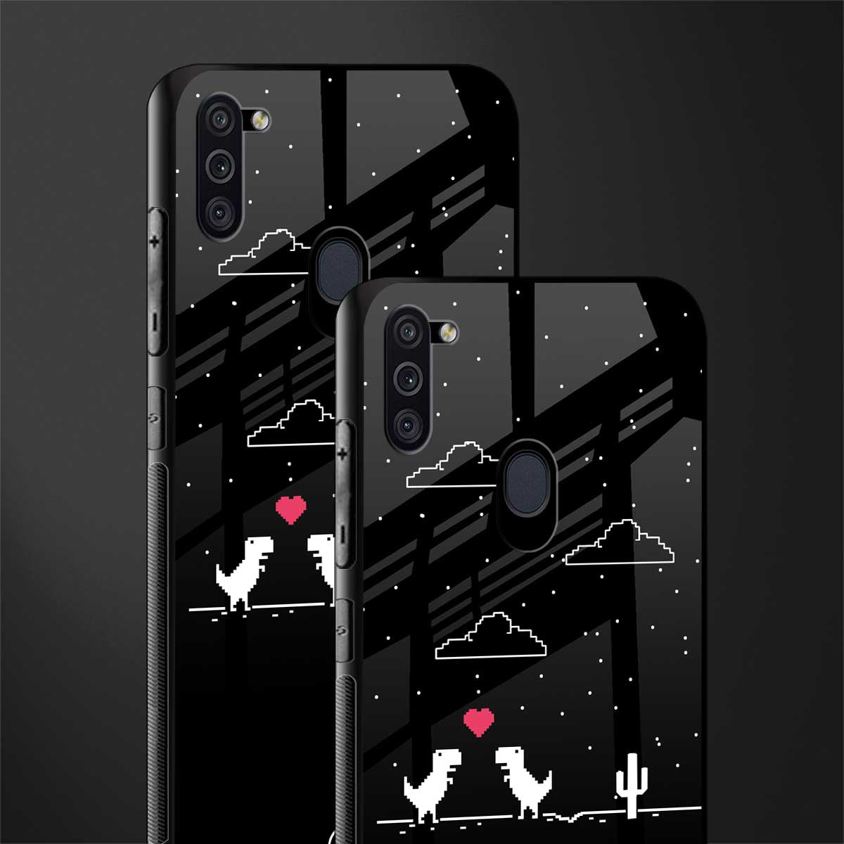 t-rex glass case for samsung a11 image-2