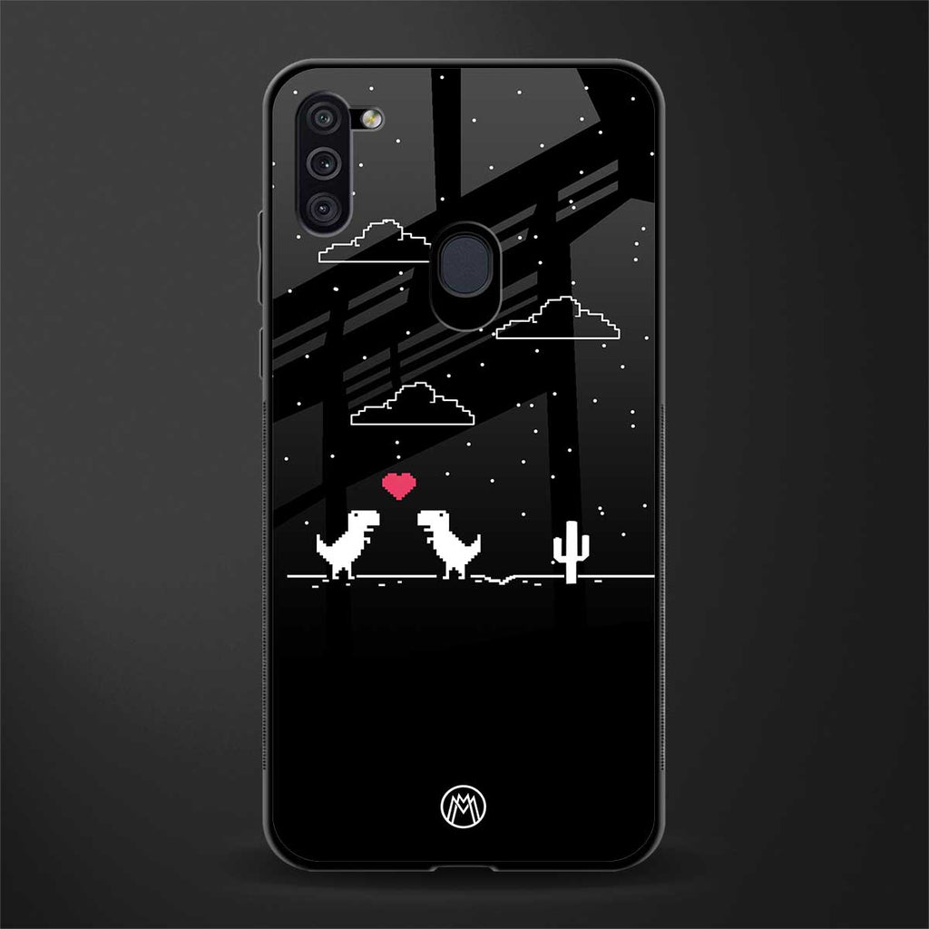 t-rex glass case for samsung a11 image