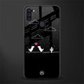 t-rex glass case for samsung a11 image