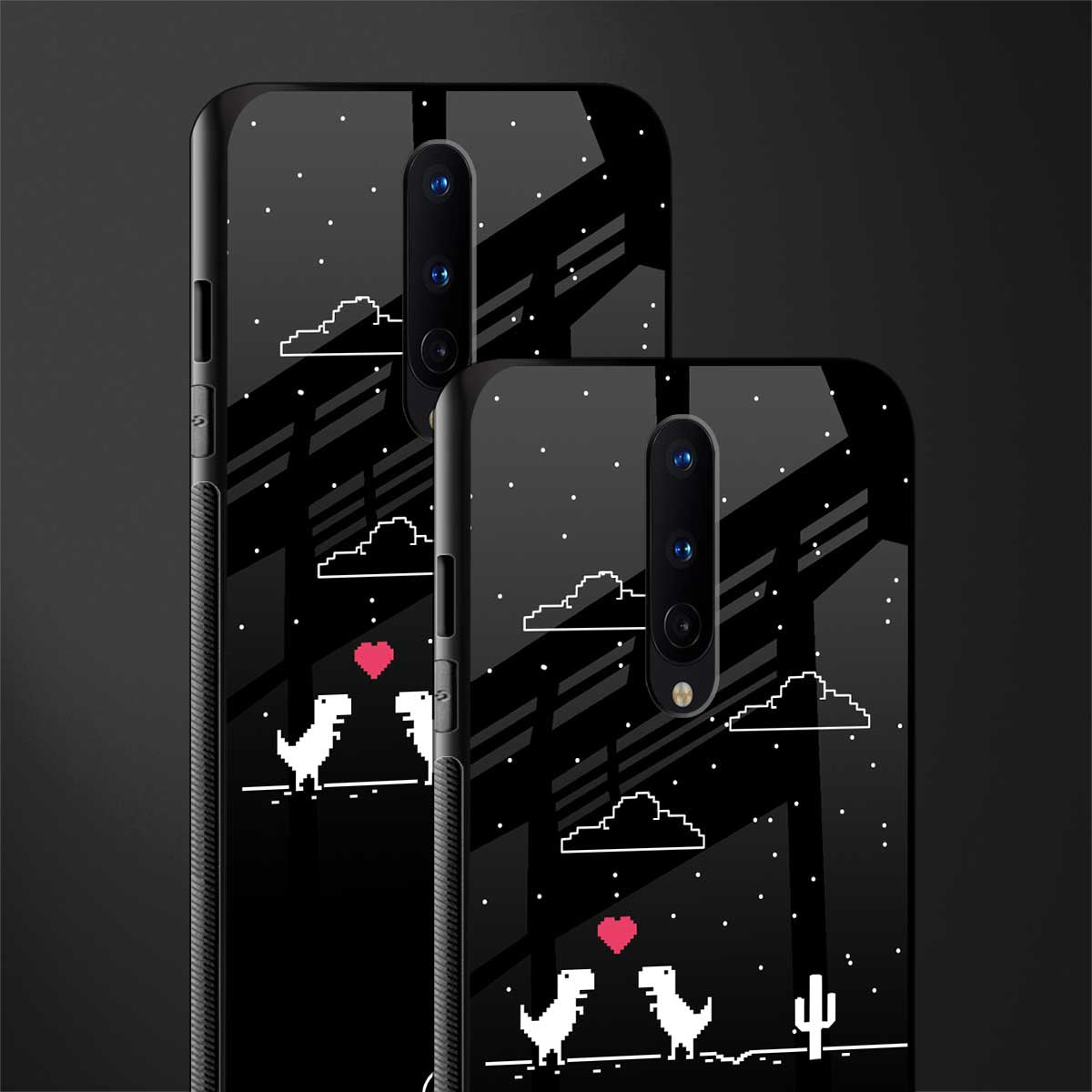 t-rex glass case for oneplus 8 image-2