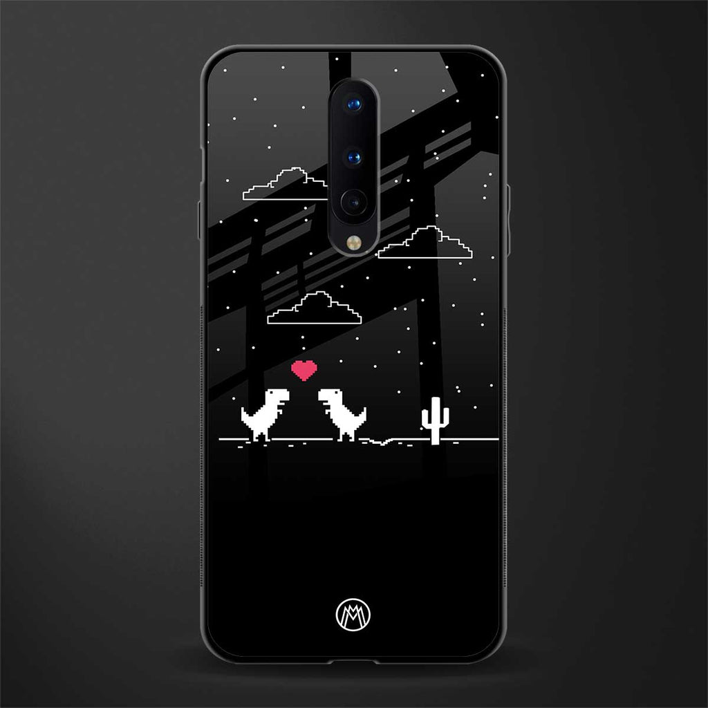 t-rex glass case for oneplus 8 image
